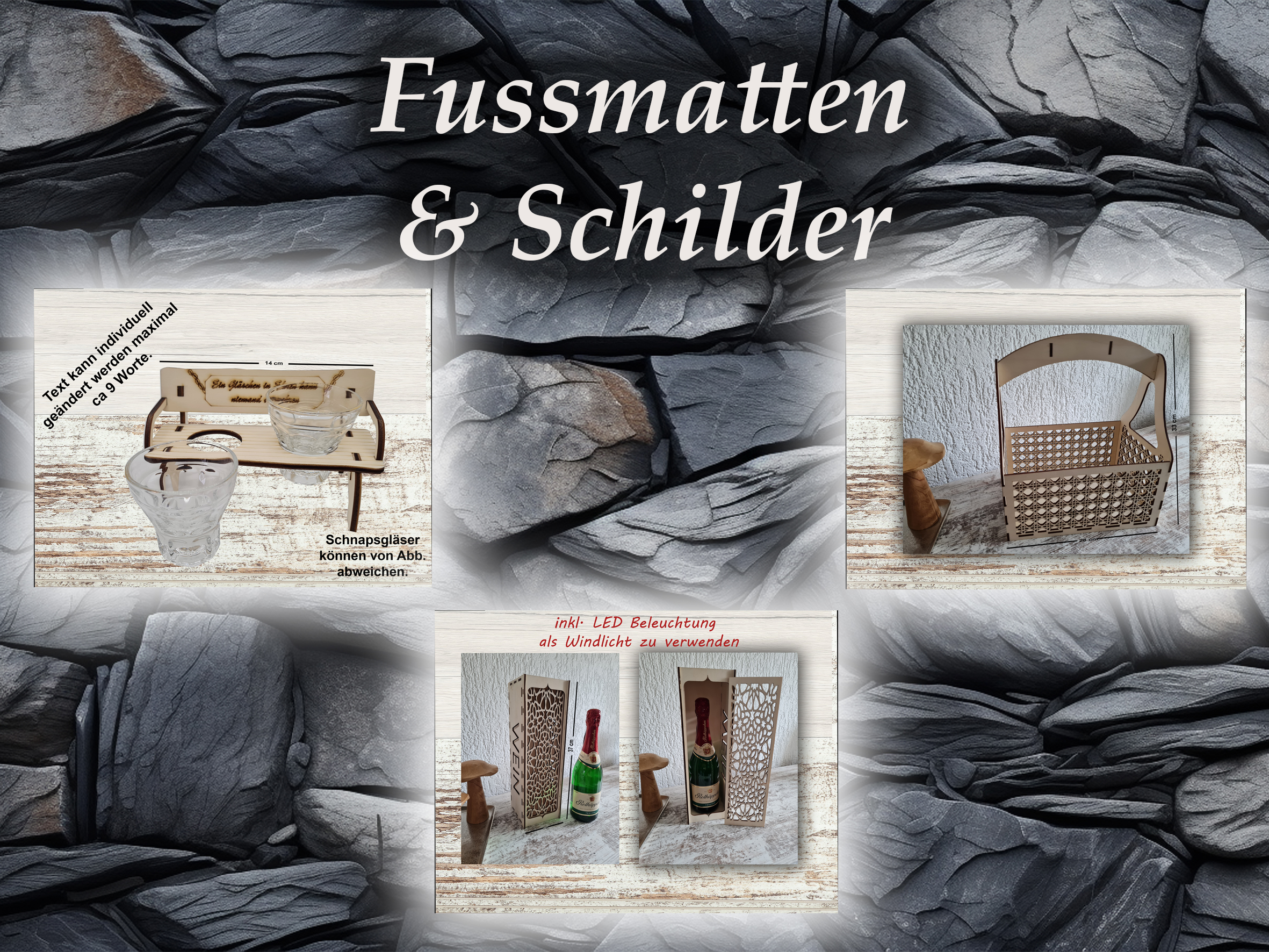 Geschenke aus Holz